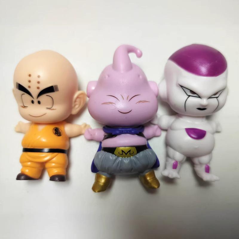 9 шт./комплект Аниме Фигурка Dragon Ball Будь Полным Гоку Вегета Буу Фриза Фигурки Действия ПВХ Статуя Коллекционная Модель Игрушки Подарки для Детей