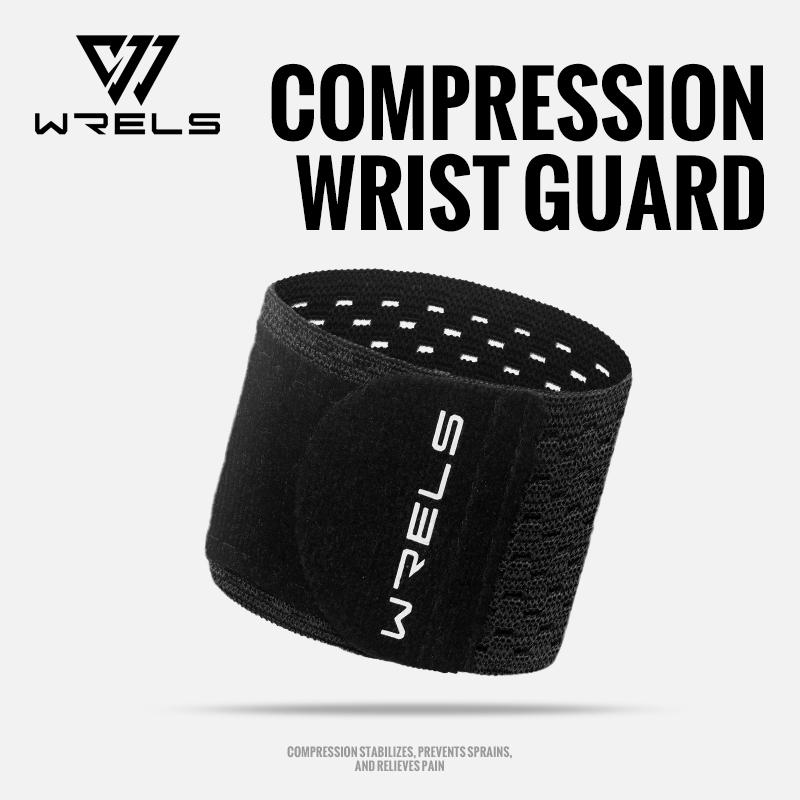 Wrels Wristband Wrapping Compression Sports Elastic Adjustable Wrist Guard Support Basketball Weight Training Wrist Wraps