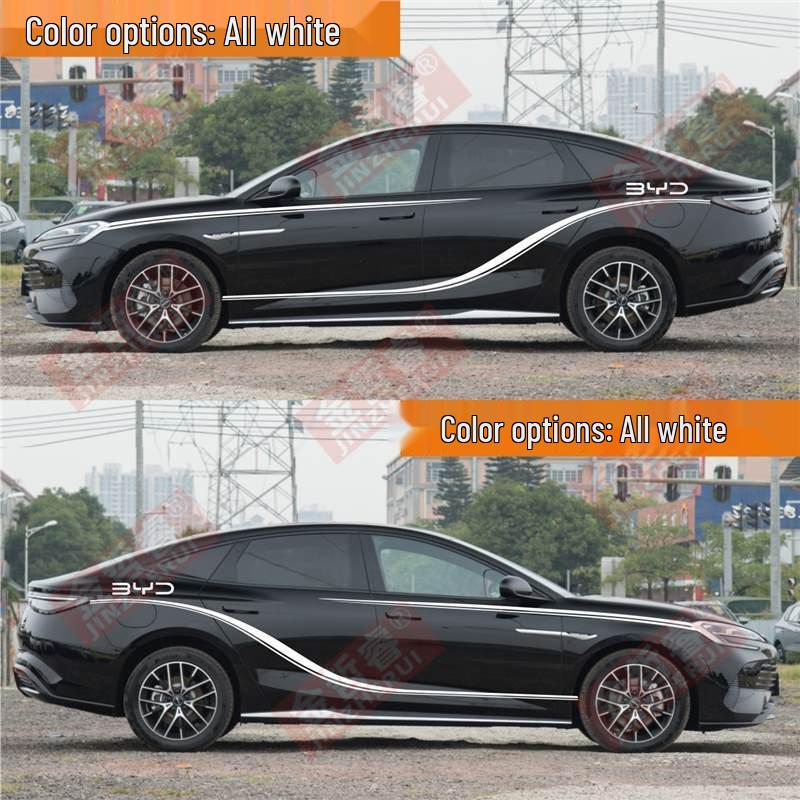 Наклейки на автомобиль BYD Seal: Персонализируйте свой Han EV DMI спортивными, персонализированными наклейками на кузов