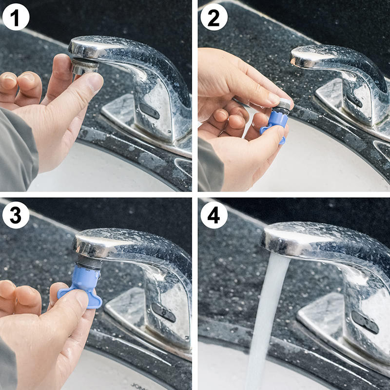 6PCS Kitchen Bathroom Sink Faucet Aerator Replacements Cache Aerators with 2 Key Removal Wrench Tool