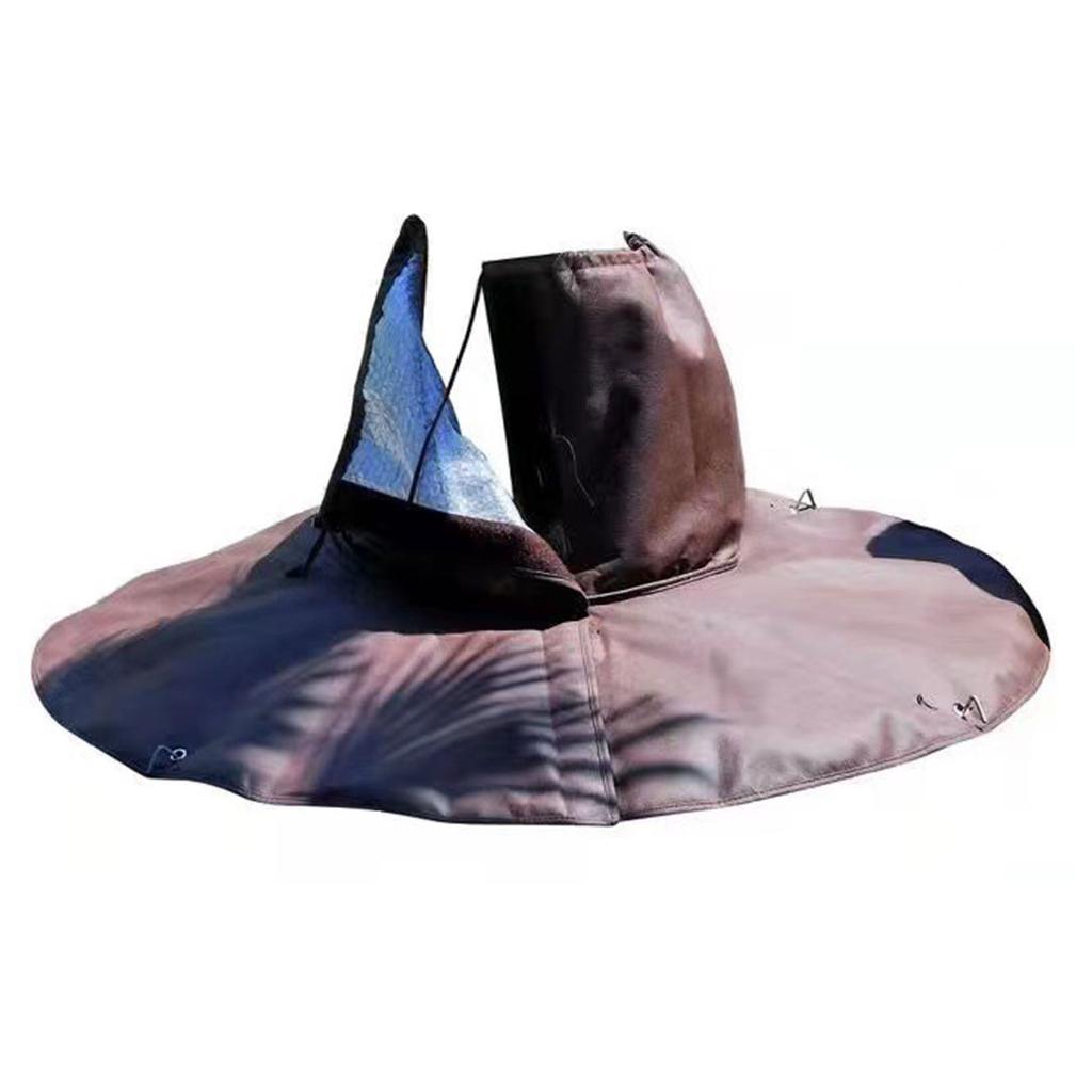 Защита растений от заморозков Укрытие для растений на зиму Водонепроницаемая двойная изоляция Зимняя защита растений для корней деревьев