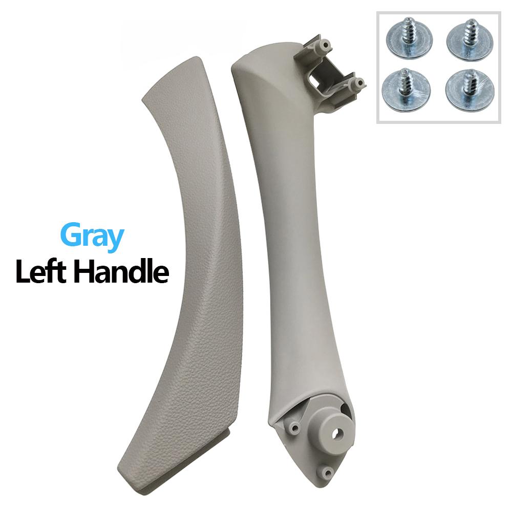 Левая и правая внутренняя ручка внутренней двери с заменой накладки на ручке для BMW 3 серии E90 E91 E92 316i 318i 320i 325i