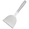 In Stock: All Steel Hollow Handle Press Spatula for Pancakes, Kitchen, and Steak Cooking.