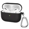 Cases for Apple Airpods Pro 2019 Soft Skins Shockproof Case with Hook Case for AirPods Pro 1st Generation Charging Case Box Bag