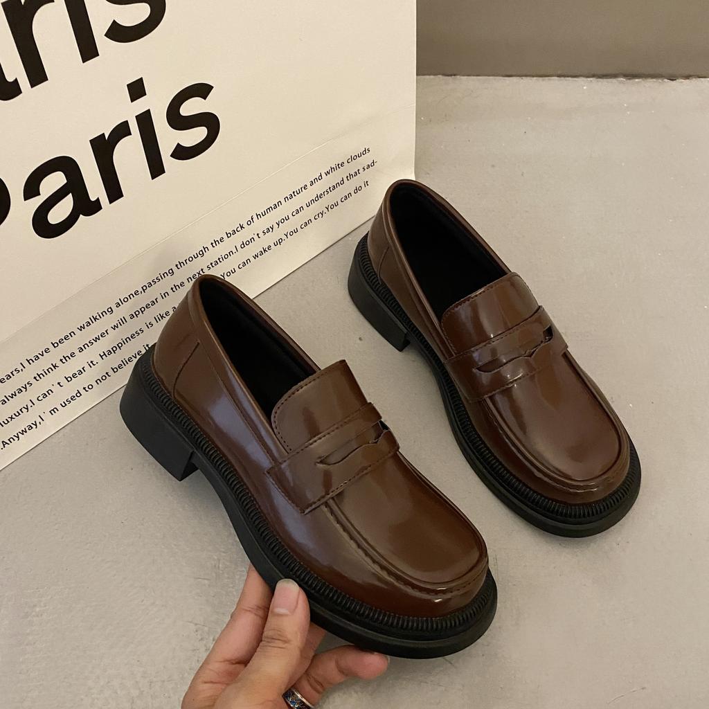 2024 летние женские новые модные однотонные туфли Мэри Джейн в стиле ретро с круглым носком, повседневные женские туфли на высоком каблуке для покупок, Zapatos Mujer