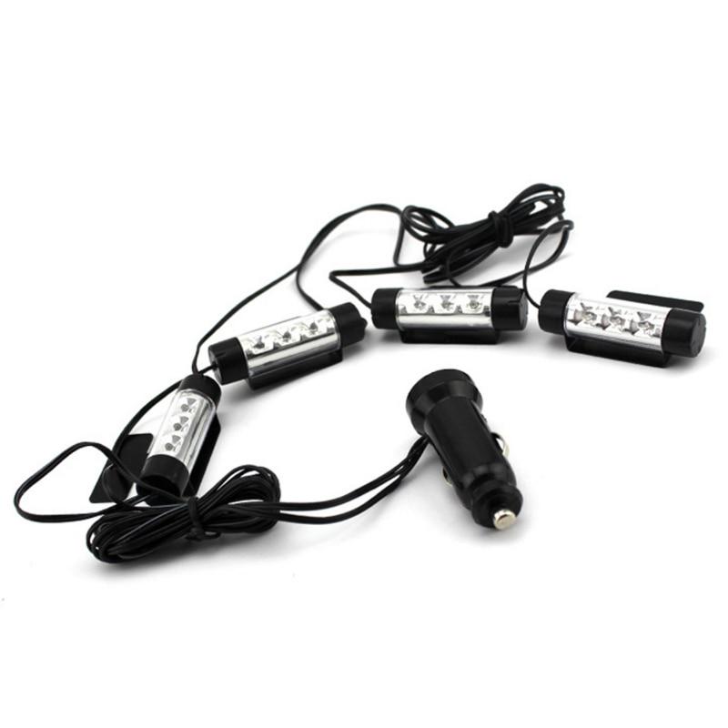 Голубая светодиодная подсветка для салона автомобиля