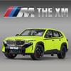 1/24 BMW The XM SUV Модель спортивного автомобиля из сплава Литой металлический игрушечный автомобиль Модель транспортного средства Симуляция Звук и свет Коллекция Детский подарок