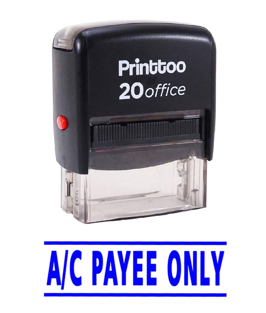 Printtoo НЕ ОБОРУДОВАНИЕ Самостоятельная печать резиновой печатью Офисные канцелярские товары на заказ