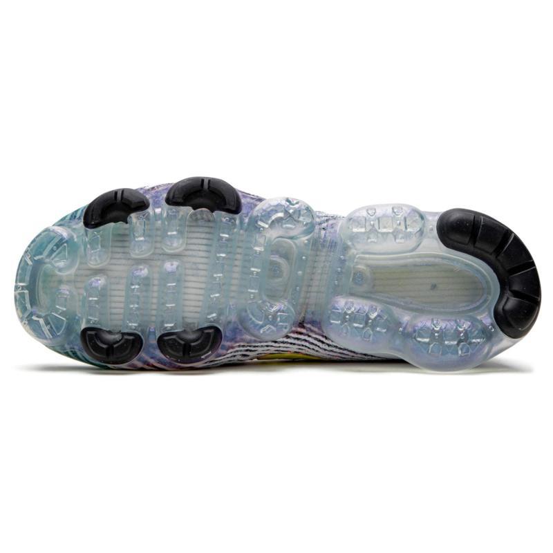 Nike Air VaporMax 3 White Dynamic Yellow Running Shoes AJ6900-103