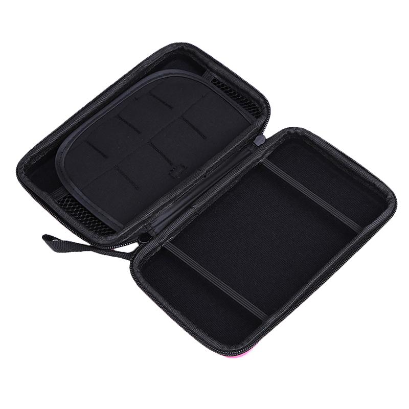 1 шт. Для New 3Ds Xl 3Ds Ll Eva Скин Жесткий Чехол-Сумка Чехол-Мешочек Для Nintendo 3Ds Xl Ll Со Ремешком Полностью Защитный Чехол