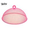 Fruit Platter Cover Round Metal Food Cover, Fine Mesh Protector, Heavy Duty Cake Dome with Handle, Dustproof Net Tent for Outdoor BBQ Picnic