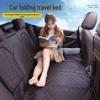 Складной матрас на заднее сиденье автомобиля для седана/внедорожника — дорожный спальный коврик, не требующий надувания
