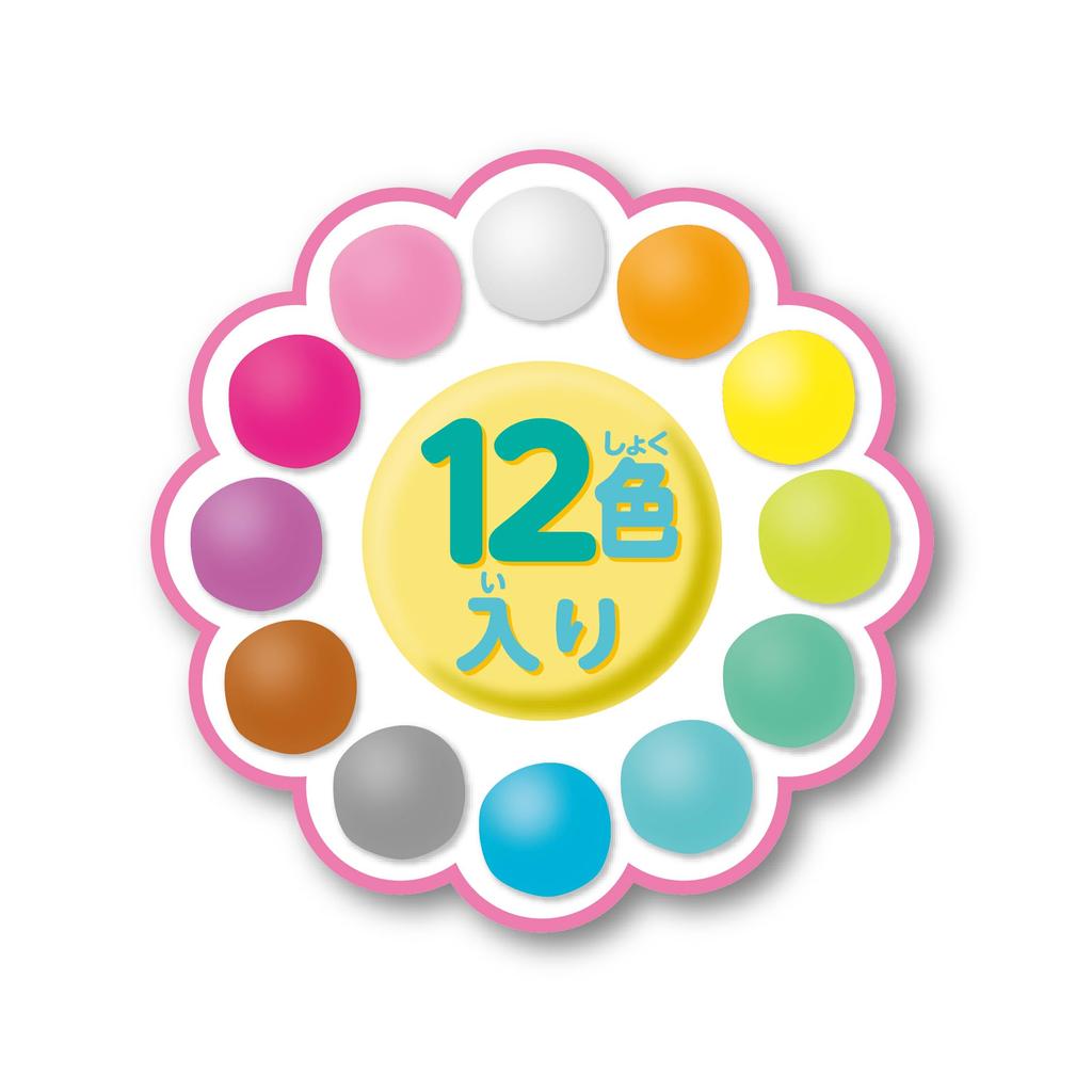 Рисовая глина AGATSUMA 12 мягких и гладких пастелей из рисовой глины Сделайте это!