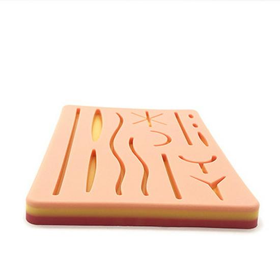 Хирургический силиконовый тренажер для наложения швов