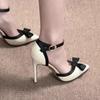 2025 Summer New Style Women's Peep Toe Sandals Trendy Slim Heel Versatile Sandals Sexy High Heel One Piece Pumps