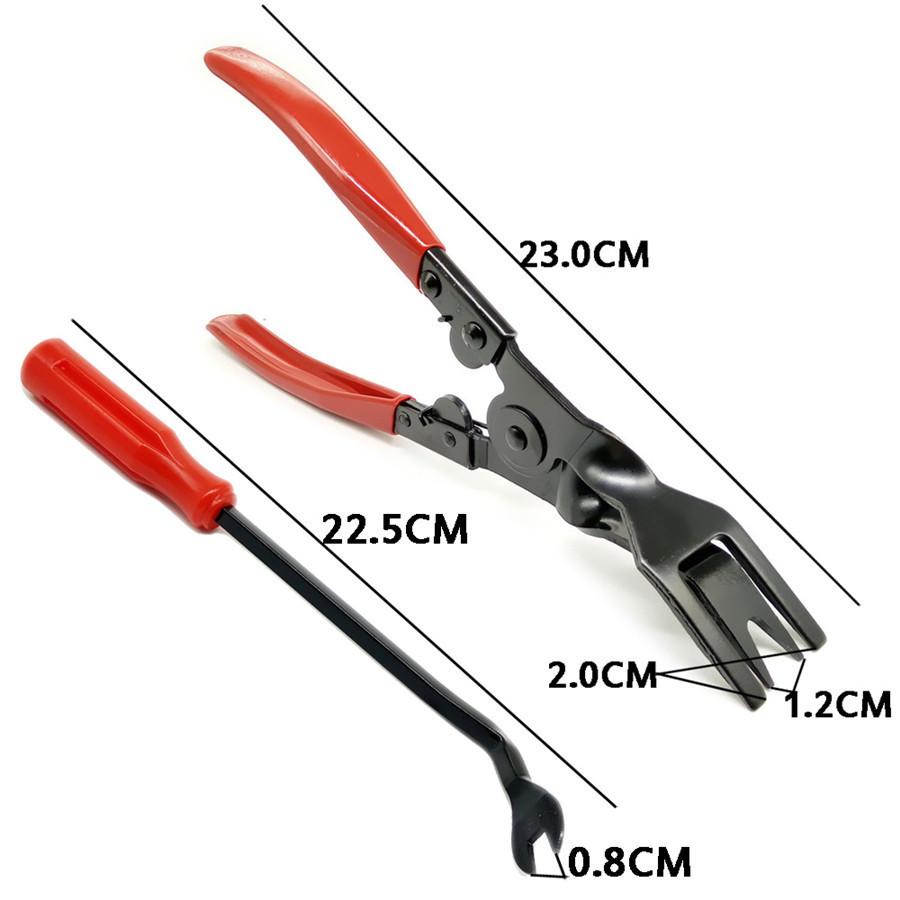 640PCS Mixed Fastener Clips Retainer Rivet Car Bumper Door Panel Fender w/Tool