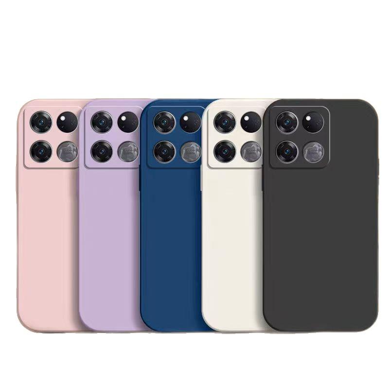 Защитный чехол из жидкого силикона для OnePlus Ace Racing Edition - Полное покрытие и защита от падений с простым, приятным для кожи дизайном.