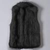 Women's Wool Vest Faux  Vest Stand Collar Faux  Vest Jacket