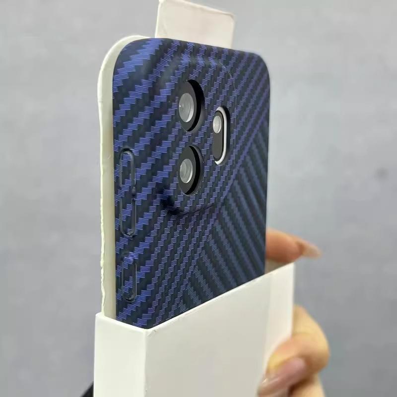 Чехол для Poco X8 Pro Max Матовая текстура углеродного волокна Защита от отпечатков пальцев Ударопрочная задняя крышка Для Poco X8 Pro Корпус Бампер