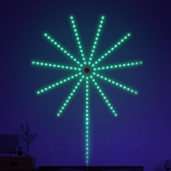 Светодиодная лента с поддержкой Bluetooth, управление через приложение, синхронизация звука и музыки, сверхяркий светодиод с несколькими режимами работы