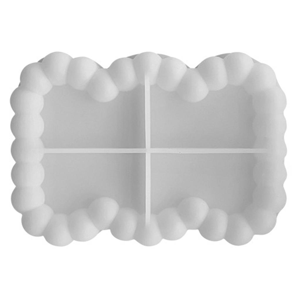 Силиконовые формы для смолы, форма для подставки для украшений из смолы, многофигурные формы для подносов для DIY, для литья эпоксидной смолы, для украшения поделок