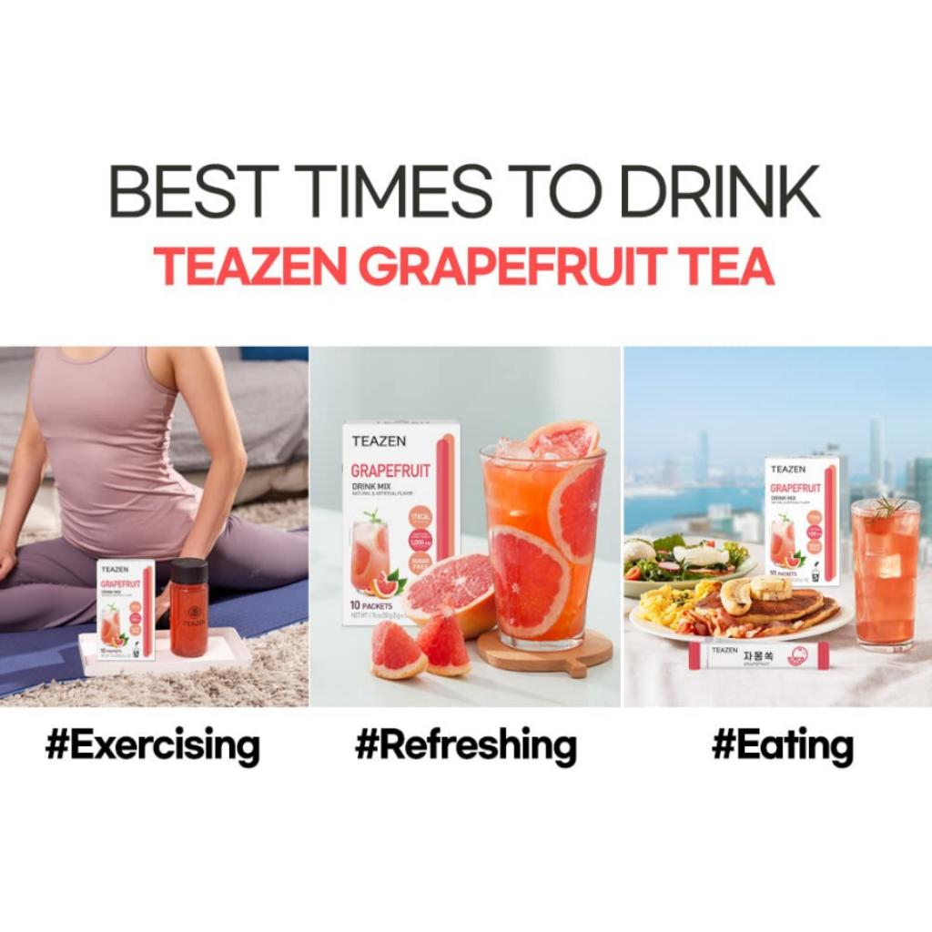 Teazen Чай Комбуча Грейпфрут