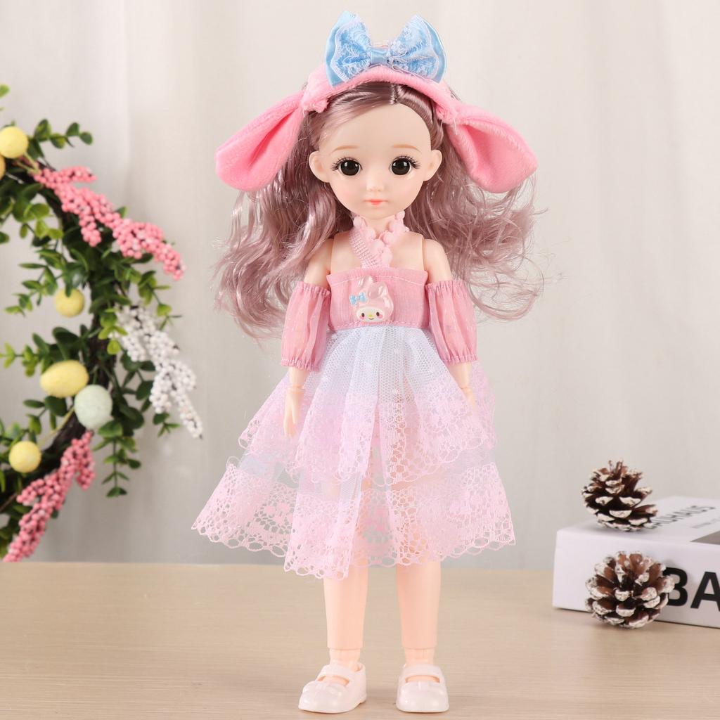 Кукла 30 см Симуляция Принцесса Барбаби Девочка Подарок на День рождения Детская игрушка Набор в подарочной коробке