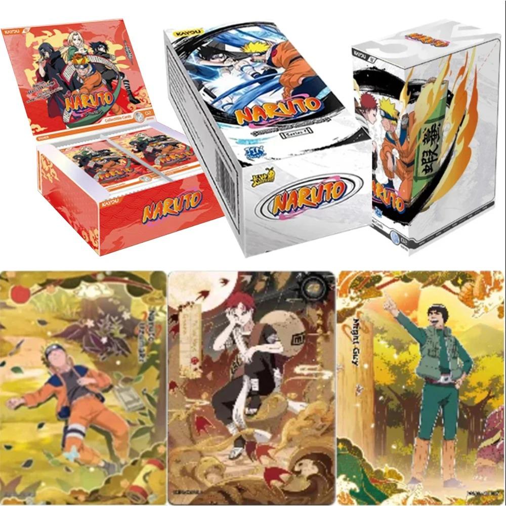 KAYOU Genuine Naruto Card Will of Fire Version Chapter of The Formation Uchiha Itachi Gaara Kakashi Anime Collectible Card