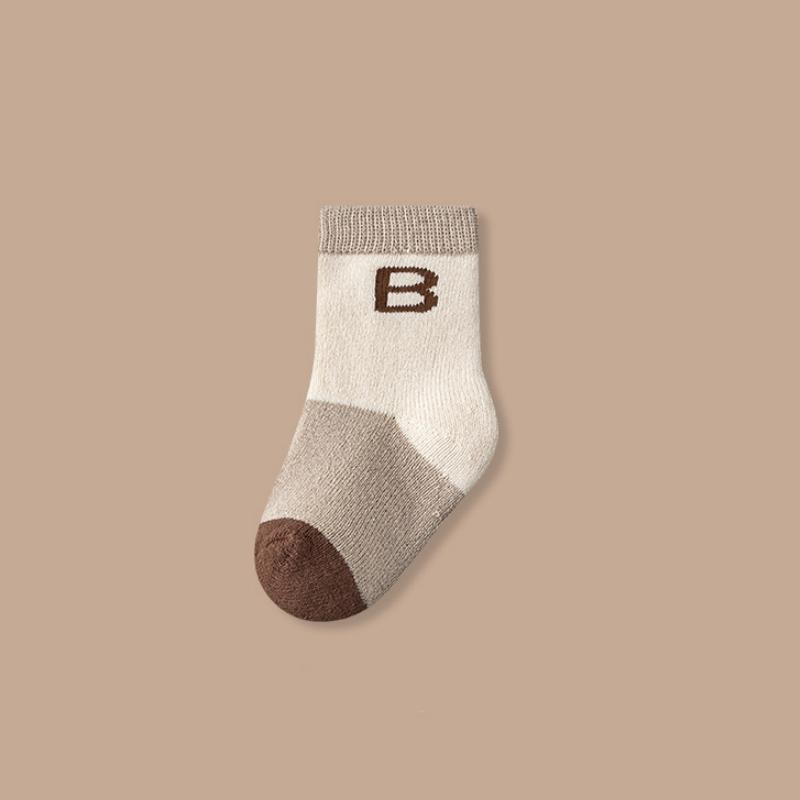 Baby Socks Soft Cartoon Terry Fleece Socks Plush Baby Cartoon Socks Boys Girls Thicken Warm Floor Kids Stockings Winter