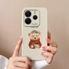 Чехол для Redmi Note 11 12 14 12R 11E 11T 14S 12S 11S 12Turbo Pro Plus 4G 5G с милым рисунком медведя, высококачественный противоскользящий силиконовый корпус для Redmi Capa