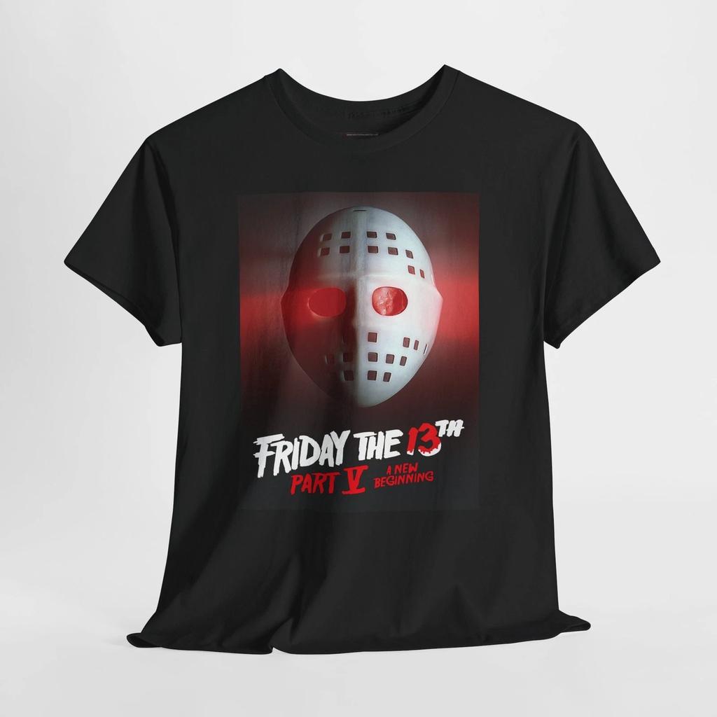 Friday the 13th Part V 1985 Retro Movie Poster Horror Unisex Graphic T-Shirt