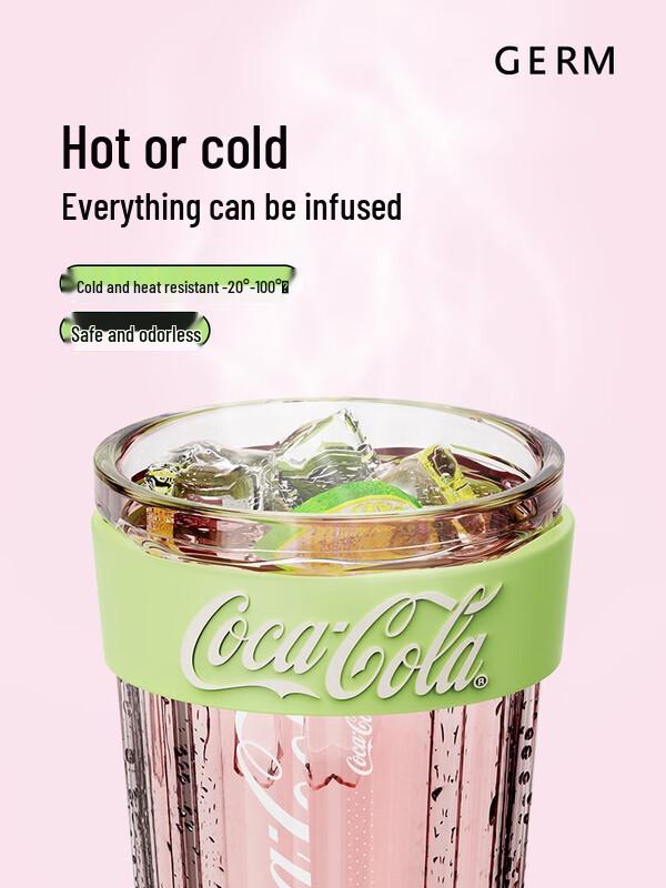 Нержавеющая стальная бутылка для воды Grenii Coca-Cola с ароматом периллы и персика