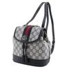 GUCCI Ophidia Mini Backpack Daypack 795221 Gray / navy GG Supreme Canvas Women Used