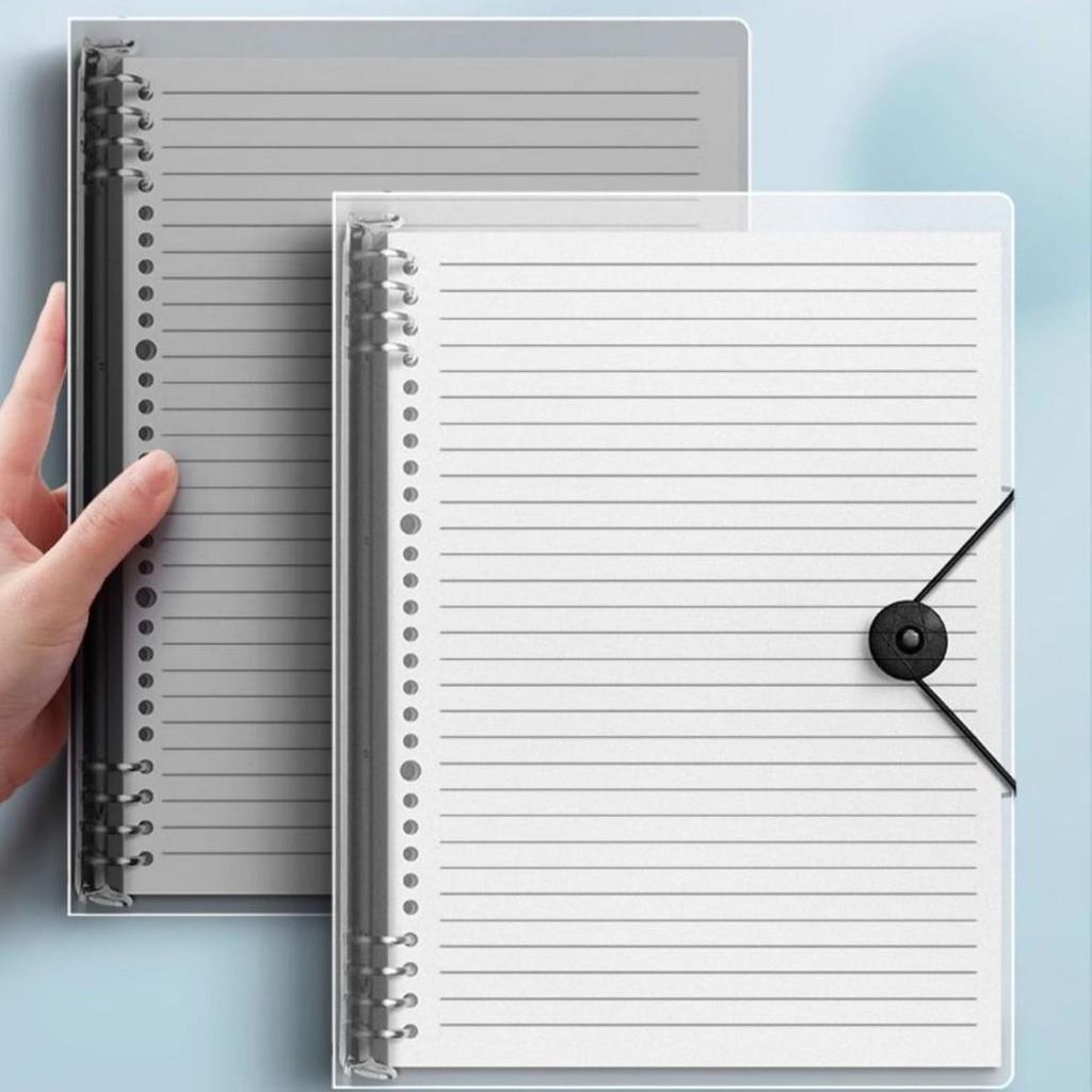 Тетрадь на кольцах B5 с мягкой обложкой, съемный блок в клетку, формат А4/А5, толстая обложка, идеально подходит для подготовки к последипломным экзаменам