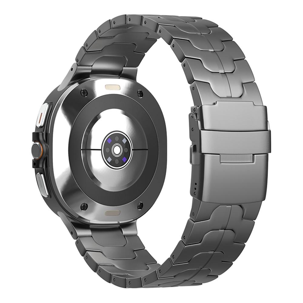 Ремешок для часов для Samsung Galaxy Watch8 44мм/40мм/Watch8 Classic 46мм Титановый браслет с предохранительной застежкой