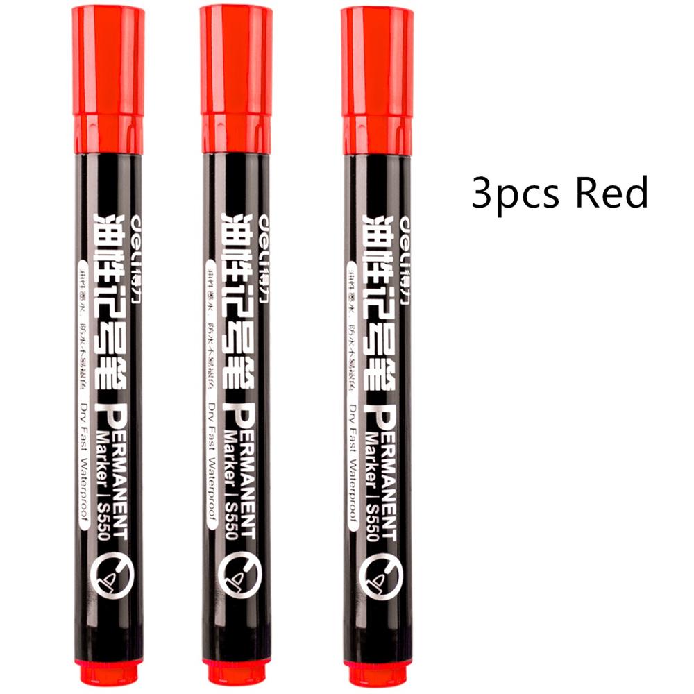 Перманентный масляный маркер водостойкий. В ассортименте черный, красный и синий цвета