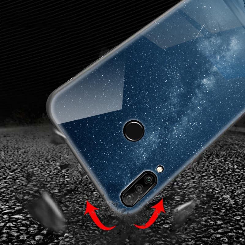 Защитная крышка из закаленного стекла с рисунком для iPhone Samsung Huawei Xiaomi Meizu