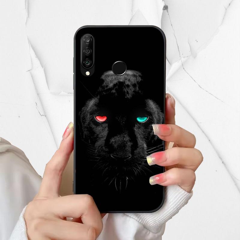 Чехол для телефона Huawei P30 Lite Силиконовый чехол MAR-LX1A Модный Расписной Ударопрочный Мягкий Fundas Для Huawei Nova 4e Чехол P30Lite