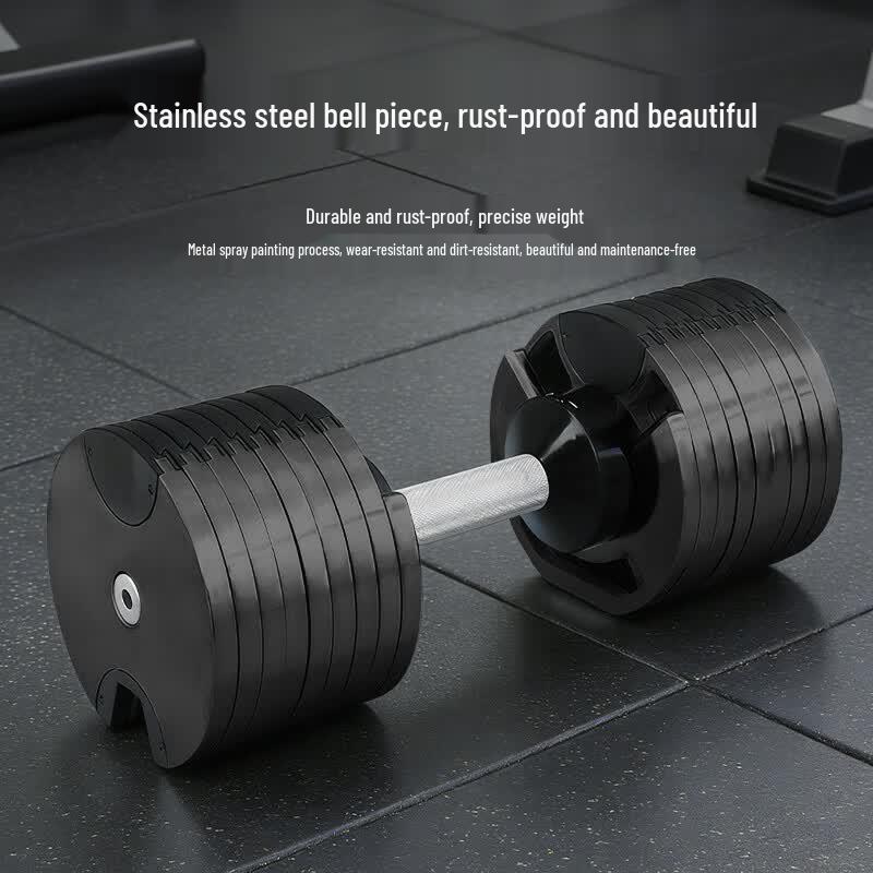 WEISHIDUN Cast Iron Adjustable Dumbbell Set