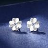 New Trendy Four-leaf Clover Fashion Personality High-end Light Luxury Small Stud Earrings