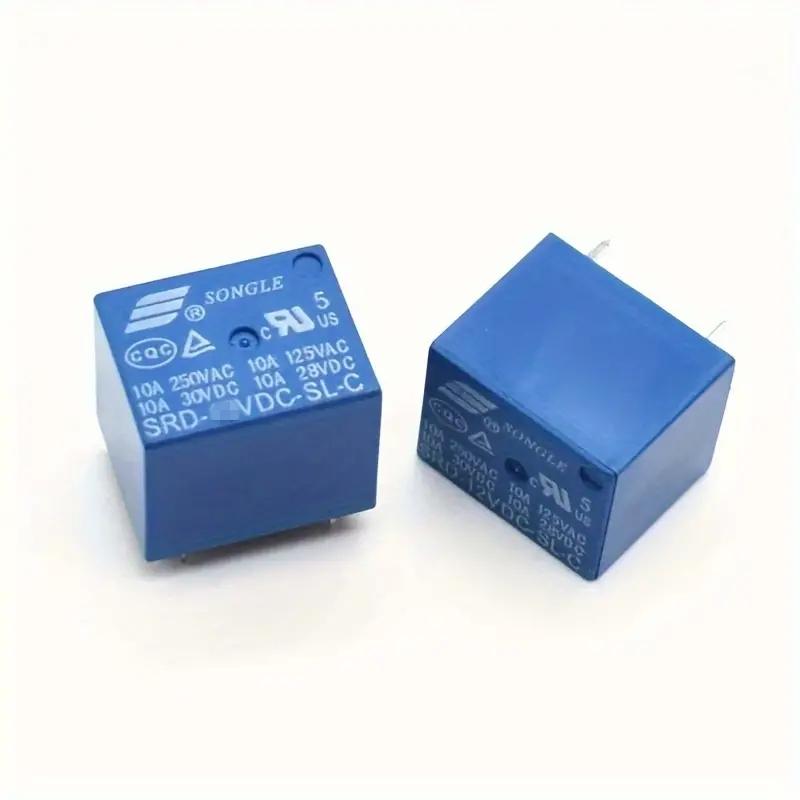 Relay SRD-09VDC-SL-C T73 9V 5 Pin PCB Type Power Relay Electronic DIY Kit Srd09vdcslc