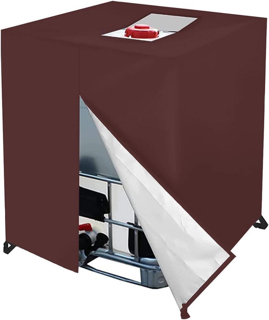 Защитный чехол для IBC-контейнера - Ткань Оксфорд 420D, 1000 л, Защита от солнца и пыли для водяных бочек