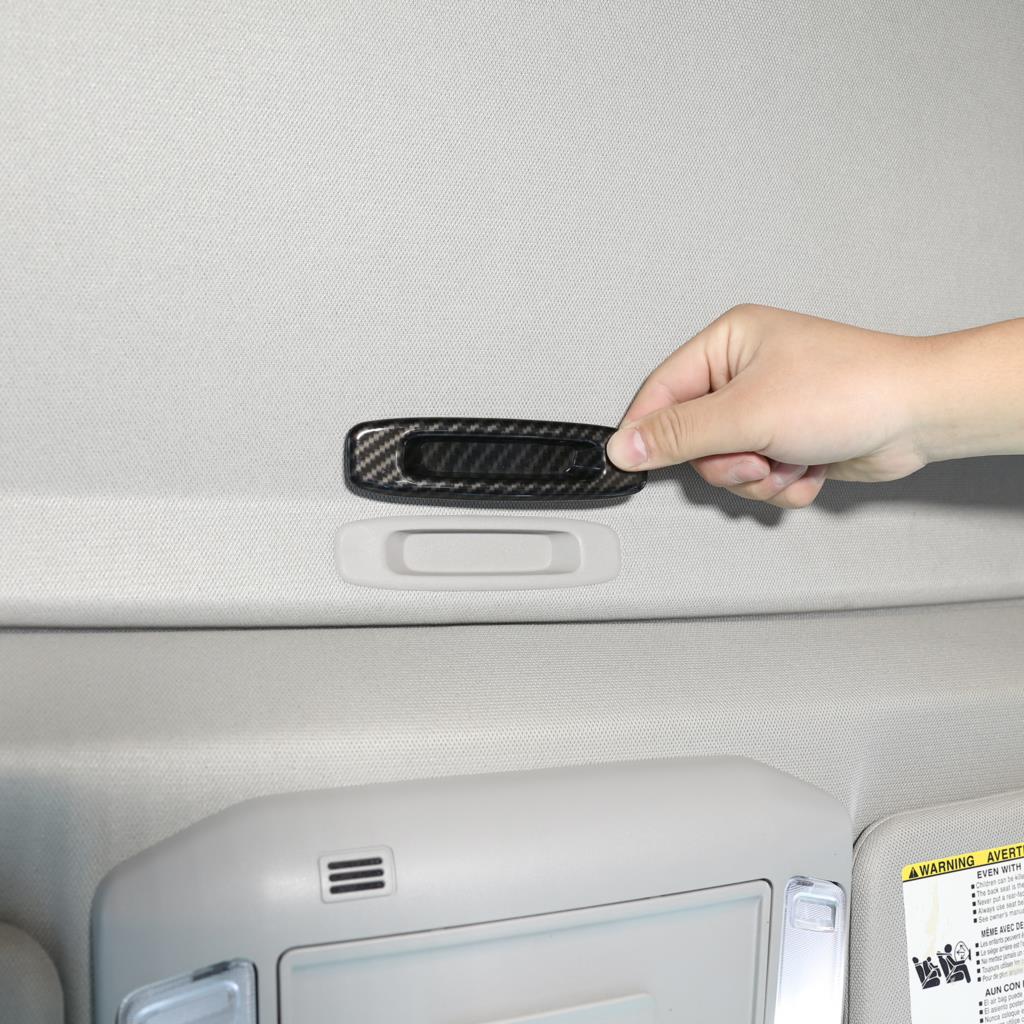 ABS Car Roof Sunroof Switch Frame Handle Cover Trim Fit For Toyota Tacoma 2016- Auto Interior