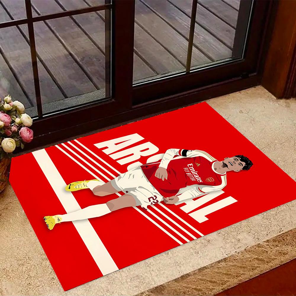 Ronaldo's Iconic Celebration Area Rug Design for Decorate room Dormitory Bedrooms Kitchen Anti-slip Rug Decorate Offices