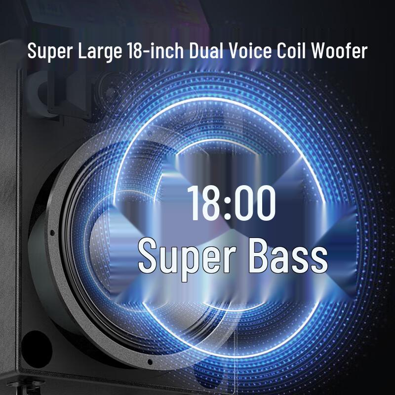 SANSUI Q188 Portable KTV Speaker System