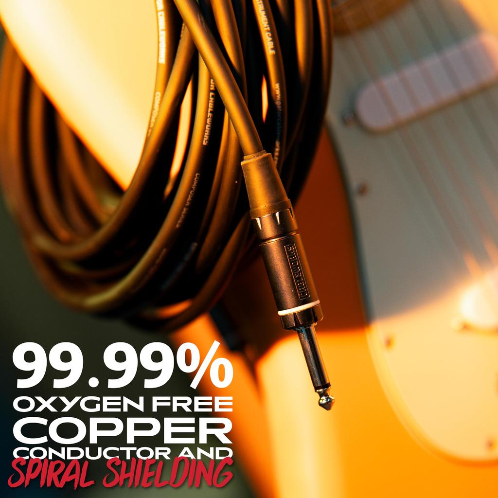 Cableworks by Gator Cases Cableworks Shielded Cable for Composer Series Guitar/Bass (30ft S/L) GCWC-INS-30RA []