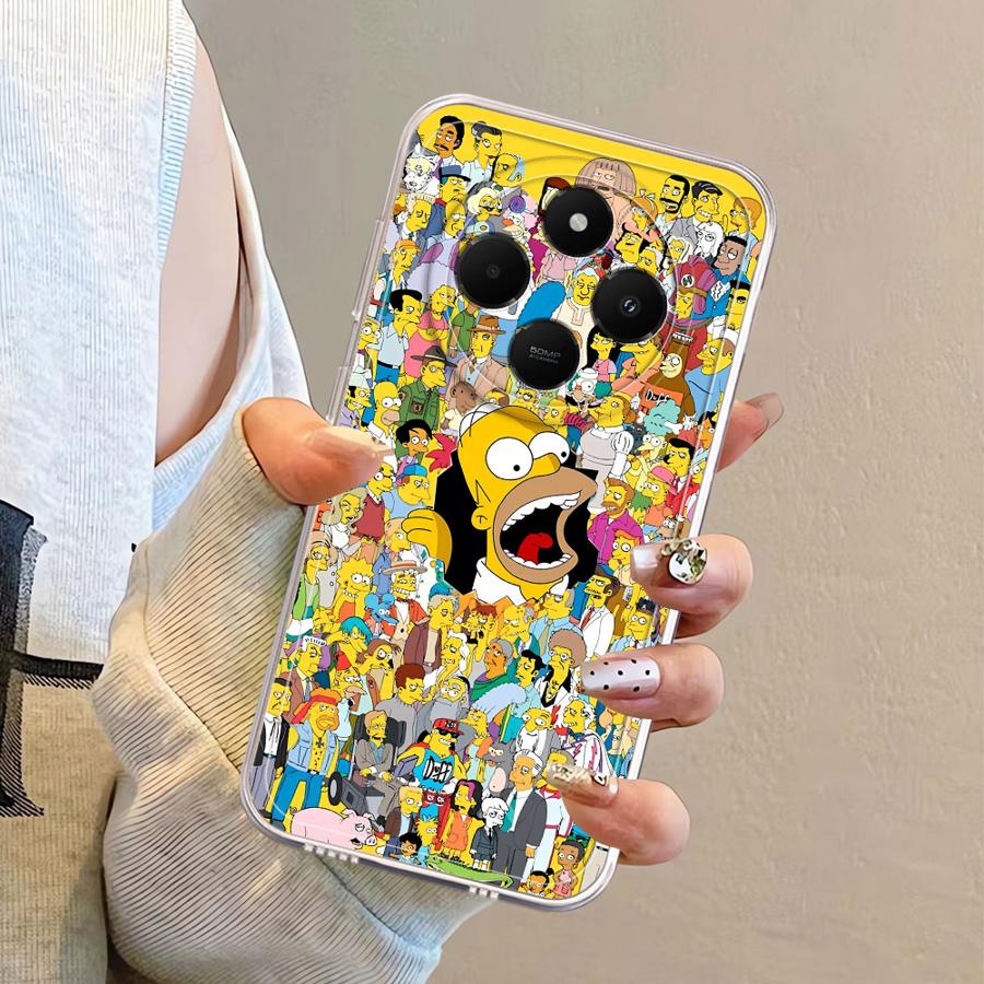 Cartoon Simpsons Soft Phone Cover Phone Case for Xiaomi Mi 11 Lite 11T Pro