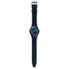 Женские синие часы Swatch SIR BLUE SO28N702