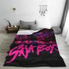 saja boys demon kpop demon hunters Blanket Quality Soft Warm  Throw Blanket Winter Girls Boys Couch Chair Fluffy Bedspread