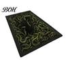 Easy Clean Doormat 3D Visual Halloween Rug, Non-Slip Creepy Bathroom Bedroom Decorative Mat Washable Spooky Floor for Entrance Kitchen Indoor Rug
